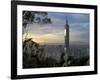 Taipei 101 Skyscraper, Taipei, Taiwan-Michele Falzone-Framed Photographic Print