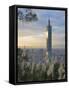 Taipei 101 Skyscraper, Taipei, Taiwan-Michele Falzone-Framed Stretched Canvas