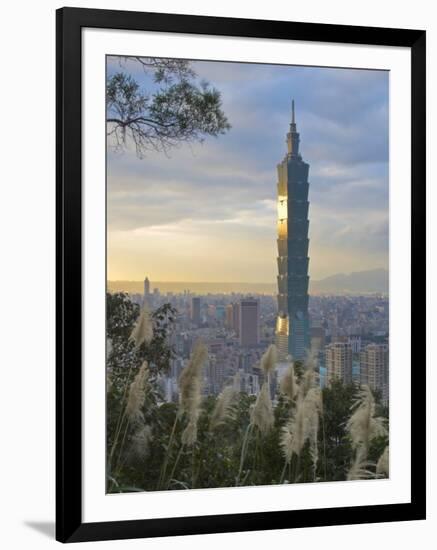 Taipei 101 Skyscraper, Taipei, Taiwan-Michele Falzone-Framed Photographic Print