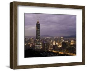 Taipei 101 Skyscraper, Taipei, Taiwan-Michele Falzone-Framed Photographic Print