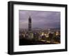 Taipei 101 Skyscraper, Taipei, Taiwan-Michele Falzone-Framed Photographic Print