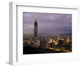 Taipei 101 Skyscraper, Taipei, Taiwan-Michele Falzone-Framed Photographic Print