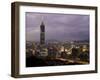 Taipei 101 Skyscraper, Taipei, Taiwan-Michele Falzone-Framed Photographic Print