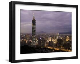 Taipei 101 Skyscraper, Taipei, Taiwan-Michele Falzone-Framed Photographic Print