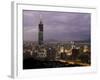 Taipei 101 Skyscraper, Taipei, Taiwan-Michele Falzone-Framed Photographic Print