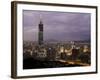 Taipei 101 Skyscraper, Taipei, Taiwan-Michele Falzone-Framed Photographic Print