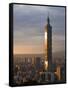 Taipei 101, Taipei, Taiwan-Michele Falzone-Framed Stretched Canvas