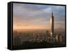 Taipei 101, Taipei, Taiwan-Michele Falzone-Framed Stretched Canvas