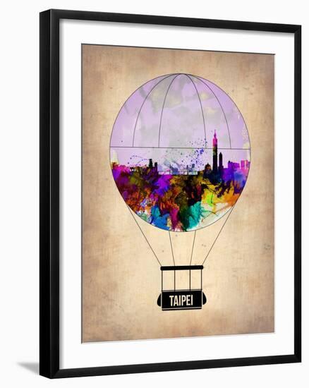 Taipei Air Balloon-NaxArt-Framed Art Print