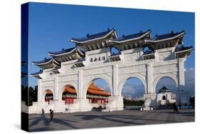 Taipei Chiang Kai Shek Memorial Hall Arch-Charles Bowman-Stretched Canvas