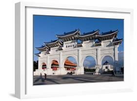 Taipei Chiang Kai Shek Memorial Hall Arch-Charles Bowman-Framed Photographic Print