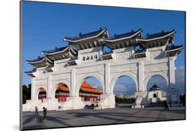 Taipei Chiang Kai Shek Memorial Hall Arch-Charles Bowman-Mounted Photographic Print