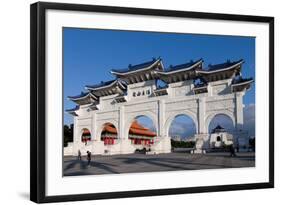 Taipei Chiang Kai Shek Memorial Hall Arch-Charles Bowman-Framed Photographic Print