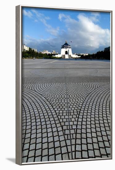 Taipei Chiang Kai Shek Memorial Hall-Charles Bowman-Framed Photographic Print