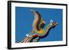 Taipei Colourful Bird Icon On Temple Longshan-Charles Bowman-Framed Photographic Print