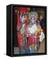 Taipei Eye, Chinese Theatre, Cultural Dance Performance, Taipei City, Taiwan-Christian Kober-Framed Stretched Canvas