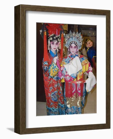 Taipei Eye, Chinese Theatre, Cultural Dance Performance, Taipei City, Taiwan-Christian Kober-Framed Photographic Print