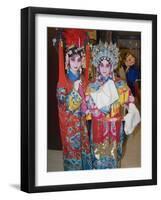 Taipei Eye, Chinese Theatre, Cultural Dance Performance, Taipei City, Taiwan-Christian Kober-Framed Photographic Print