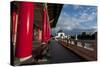 Taipei Red Pillars Chiang Kai Shek Memorial Hall-Charles Bowman-Stretched Canvas