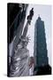 Taipei Statue Of Liberty-Charles Bowman-Stretched Canvas