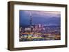 Taipei, Taiwan City Skyline.-SeanPavonePhoto-Framed Photographic Print