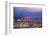 Taipei, Taiwan City Skyline.-SeanPavonePhoto-Framed Photographic Print