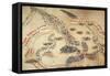 Taiping Rebellion, Contemporary Painting of Imperial Chinese Troops, Tientsin, c. 1850-null-Framed Stretched Canvas