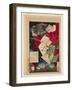 Taira Koremori (Colour Woodblock Print)-Tsukioka Yoshitoshi-Framed Giclee Print