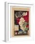 Taira Koremori (Colour Woodblock Print)-Tsukioka Yoshitoshi-Framed Giclee Print