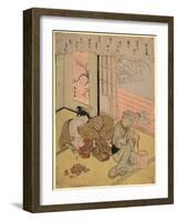 Taira No Kanemori-Suzuki Harunobu-Framed Giclee Print