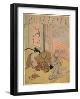 Taira No Kanemori-Suzuki Harunobu-Framed Giclee Print