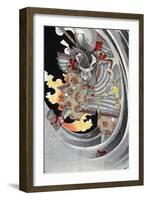 Taira No Tomomori-Yoshitoshi Taiso-Framed Giclee Print