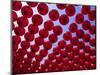 Taiwan, Kaohsiung, Cijin Island, Chinese Lanterns at Tianhou Temple-Steve Vidler-Mounted Photographic Print