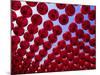 Taiwan, Kaohsiung, Cijin Island, Chinese Lanterns at Tianhou Temple-Steve Vidler-Mounted Photographic Print