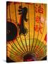 Taiwan, Taipei, Lantern at Bao-An Temple-Jane Sweeney-Stretched Canvas