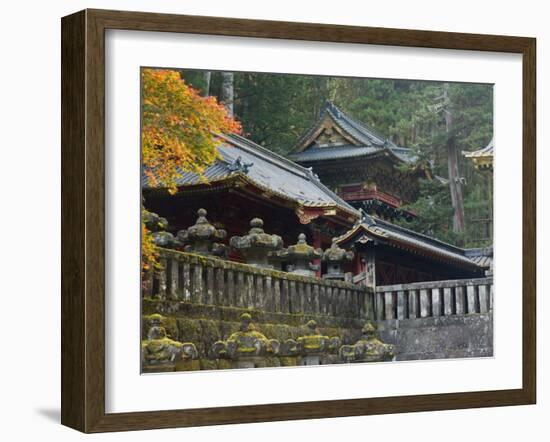 Taiyu-In Mausoleum, Nikko, Central Honshu, Japan-Schlenker Jochen-Framed Photographic Print