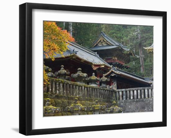 Taiyu-In Mausoleum, Nikko, Central Honshu, Japan-Schlenker Jochen-Framed Photographic Print