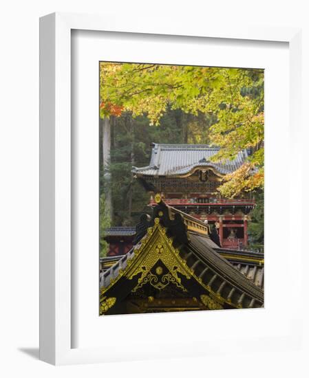 Taiyu-In Mausoleum, Nikko, Central Honshu, Japan-Schlenker Jochen-Framed Photographic Print