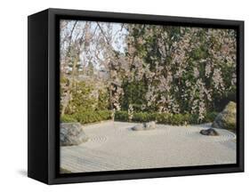 Taizo, Stone Garden in Temple, Kyoto, Japan, Asia-Michael Jenner-Framed Stretched Canvas