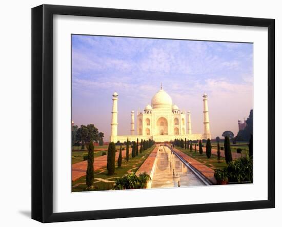 Taj Mahal, Agra, India-Bill Bachmann-Framed Photographic Print