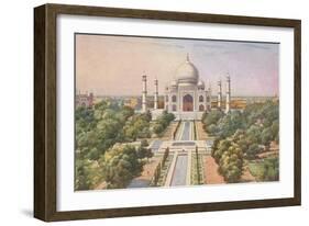 Taj Mahal, Agra, India-null-Framed Art Print