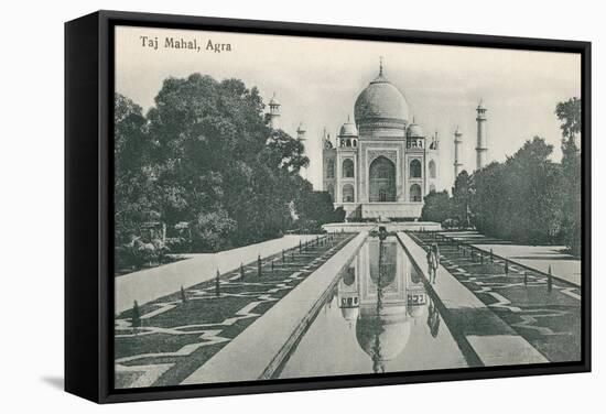 Taj Mahal, Agra, India-null-Framed Stretched Canvas