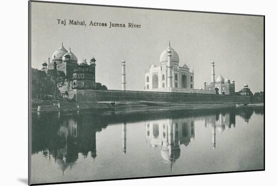 Taj Mahal, Agra, India-null-Mounted Premium Giclee Print