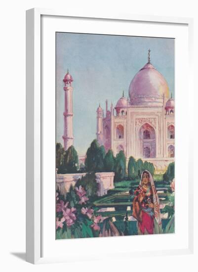 Taj Mahal, Agra, India-null-Framed Art Print