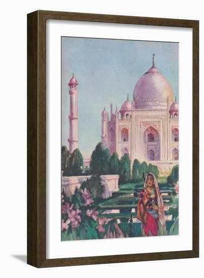 Taj Mahal, Agra, India-null-Framed Art Print