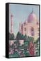 Taj Mahal, Agra, India-null-Framed Stretched Canvas