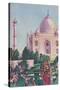 Taj Mahal, Agra, India-null-Stretched Canvas