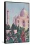 Taj Mahal, Agra, India-null-Framed Stretched Canvas