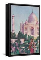 Taj Mahal, Agra, India-null-Framed Stretched Canvas