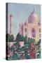 Taj Mahal, Agra, India-null-Stretched Canvas